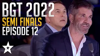 Britain's Got Talent 2022 SEMI FINAL Auditions Episode 12 | Invisible Magician, Loran Allred & MORE