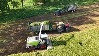 Tuscarora Ag chopping direct cut barley