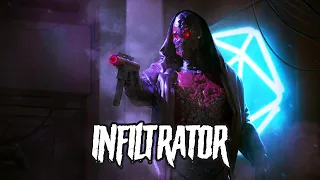 Cyberpunk Industrial Darksynth - Infiltrator // Royalty Free No Copyright Background Music