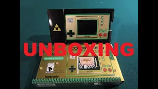 The Legend of Zelda Game and Watch Unboxing and Review