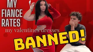 MY FIANCE BANNED ME FROM THESE VALENTINES DRESSES...