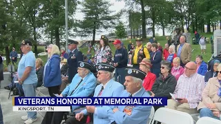 Veterans remember fallen comrades at Kingsport's annual Memorial Day Service