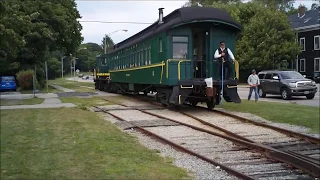 Old Colony & Newport Railway pulls into Newport