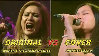 Original vs Cover (Abhaya & The Steam Engines vs Dreamerz Band) Timro Lagi Sara Sansar