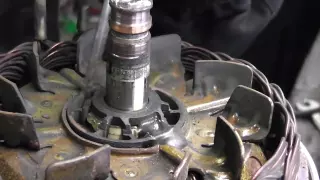 Valeo alternator repair part 2 slipring change.