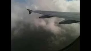 Complete landing in severe turbulence and wind at London Gatwick on British Airways