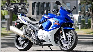 Suzuki GSX 650F 🔥🏍🇲🇽💪🏻No acelera!! Limpieza de inyectores y Mantenimiento( Un Caso Extraño😦)