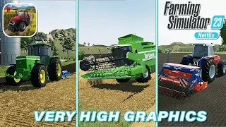 Farming Simulator 23 NETFLIX Exclusive - Very High Graphics Gameplay