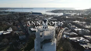 Annapolis, Maryland - [4K] Drone Tour