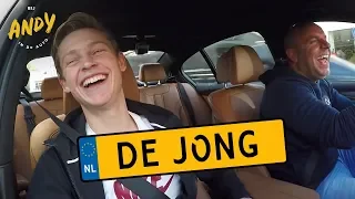 Frenkie de Jong - Bij Andy in de auto (English subtitles)