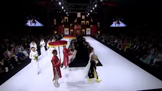 Diệu Nhi - NSƯT Phi Điểu | Bảo Bảo House | Aquafina Vietnam International Fashion Week 2019