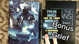 Unboxing Burn the Plans and Find the Torch by Tyler Jones - Thunderstorm Books and Earthling Pub