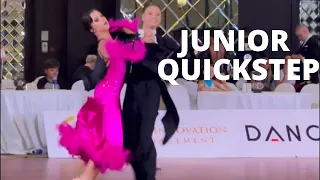 Flying Quickstep ✈️ | Junior 2 Standard | WDSF Dubai 2021