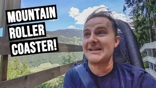 ROLLER COASTER IN THE ALPS! (Austrian Mountain Coaster)