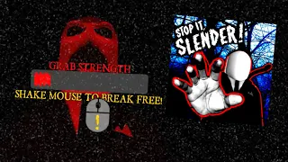 *NEW* SLENDER GRAB | ROBLOX Stop it Slender (Survivor perspective)