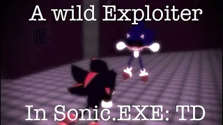 A wild Exploiter in Sonic.EXE: The Disaster! | V1.12 Sonic.EXE: The Disaster