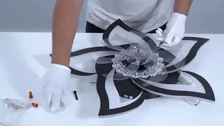 Flower Ceiling Fans with Lights Assembly Video
