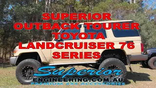 Superior Engineering Outback Tourer Kit on the Toyota 76 Series Landcruiser