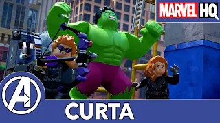 Lego Marvel: Problemas climáticos | Rivalidade de aço - Parte 5