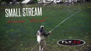 FLY TV - Small Stream Brown Troutin' in the Mountains