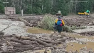 Search for missing woman in gorge landslide now a recovery effort