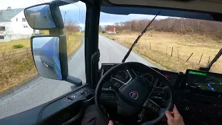 POV Scania S540 - Driving Fosnavag.