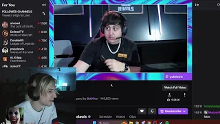 xQc Reacts to Poke Getting Caught in 4K