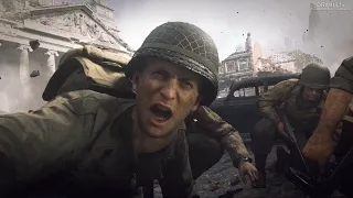 1st Infantry Division in Aachen / Germany - Call of Duty WW2 - 4K