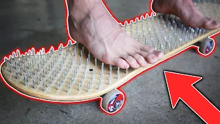 10 WORST THINGS TO DO WITH A SKATEBOARD!