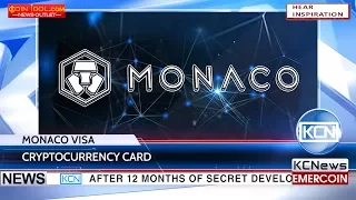 Cryptocurrency @monaco card VISA enters the market