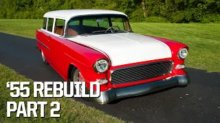 1955 Chevy Handyman Hot Rod Wagon Rebuild - Part 2