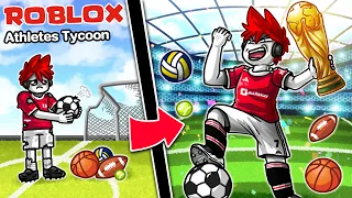 Roblox : Athletes Tycoon⚽เมื่อฉันผันตัวไปเป็นโค้ช ที่เก่งทุกกีฬาบนโลก !!!