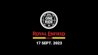 One Ride 2023 - Royal Enfield Lille