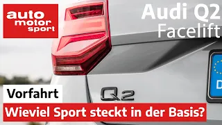 Audi Q2 (Facelift): Wie sportlich ist der kleine Audi? – Vorfahrt (Review) | auto motor und sport