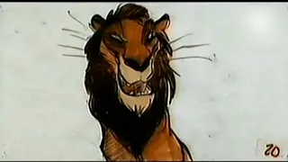 Scar colored Storyboard Test Animation "...Simba, I'm a little surprised to see you...alive?."