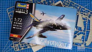 Revell BAe Hawk T.1 What's in the box