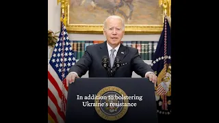 President Biden Delivers Remarks on the United States' Continued Support to Ukraine