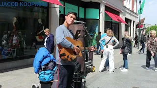 Jacob Koopman Live Cover of Imagine from Grafton Street Dublin