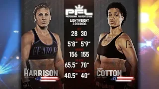 Full Fight | Kayla Harrison vs Jozette Cotton | PFL 6, 2018