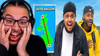 Beta Squad - Who Can Travel The Furthest: UK Edition | REACTION