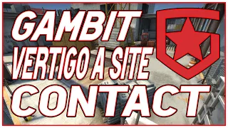 Gambit A Site Pop on Vertigo (CS:GO Strategy Breakdown)