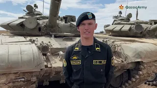 21450 әскери бөлімінің танк әскері мамандары атаулы мерекесімен құттықтап, ізгі тілегін білдірді.