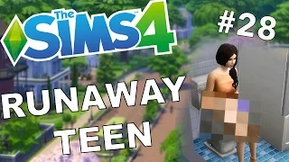 PREGNANCY TEST RESULTS | Sims 4 | Runaway Teen Challenge #28