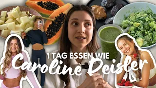 What I eat in a day - ein Tag essen wie CAROLINE DEISLER | vegan, raw, zuckerfrei