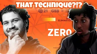 Zer0 🇦🇿 I Grand Beatbox Battle 2021: World League I Solo Elimination YOLOW Beatbox Reaction