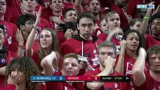 First 8 minutes of Rutgers x Seton Hall