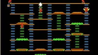 Burgertime Gameplay Failure NES