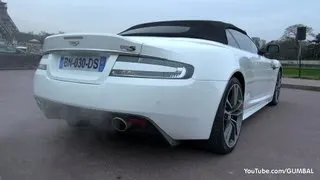 LOUD Aston Martin DBS Volante - Amazing Start up + REVS!!