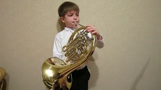 French horn Валторна КОЛЫБЕЛЬНАЯ