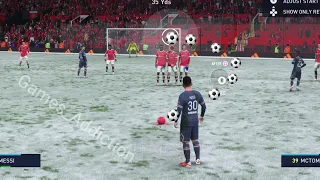 Lionel Messi Crazy Free Kick / Knuckle Ball / Fifa 22